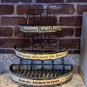 Rustic Tiered Baked Goods Stand